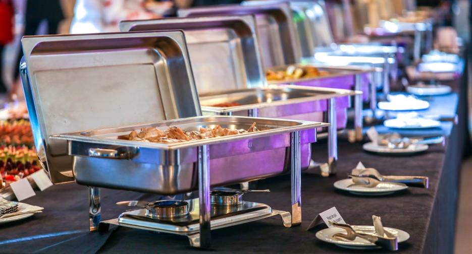 Chafing Dish with food